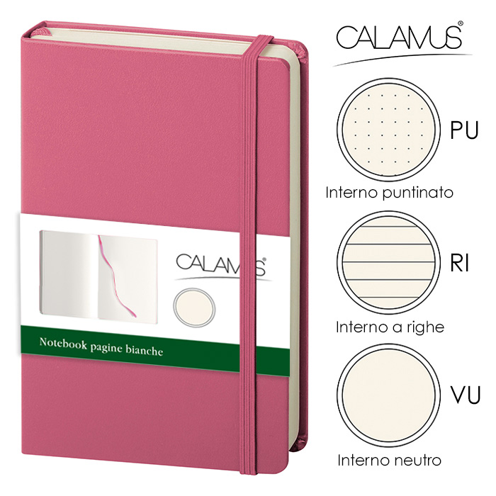 NOTES TASCABILE CALAMUS PU Fucsia - immagine 8