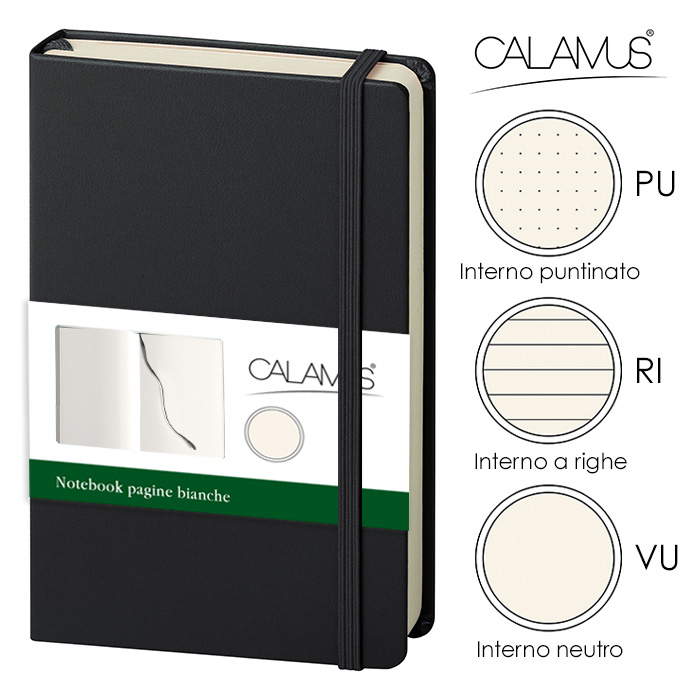 NOTES TASCABILE CALAMUS RI Nero - immagine 12