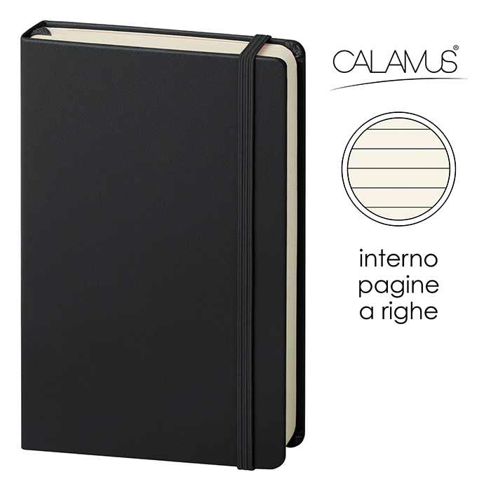 NOTES TASCABILE CALAMUS PU Nero - immagine 11