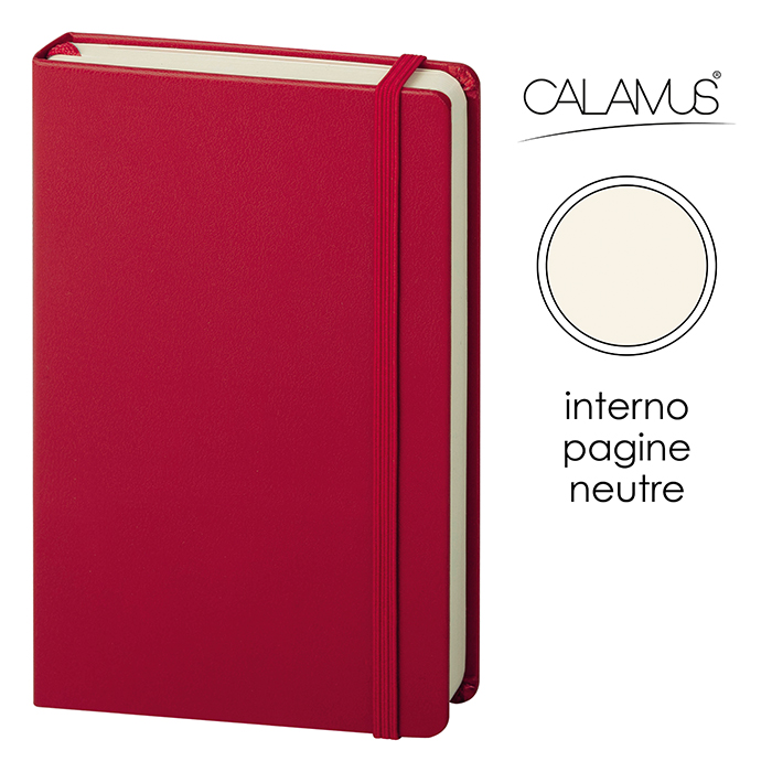 NOTES TASCABILE CALAMUS PU Rosso - immagine 5