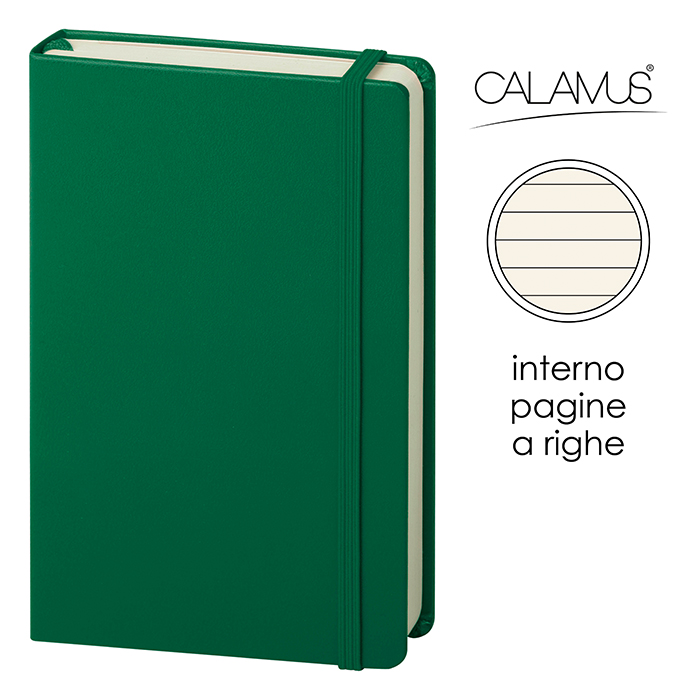 NOTES TASCABILE CALAMUS PU Verde - immagine 8