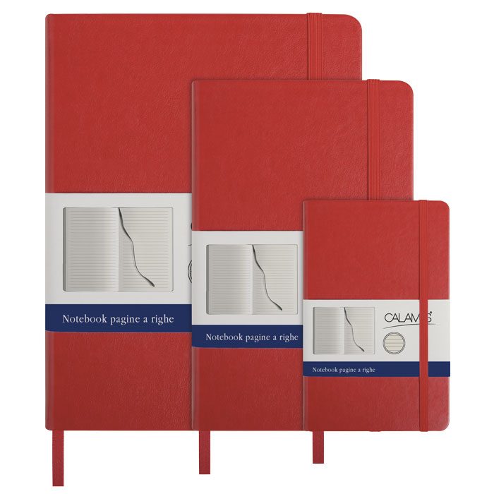 NOTES CALAMUS PU Rosso - immagine 6