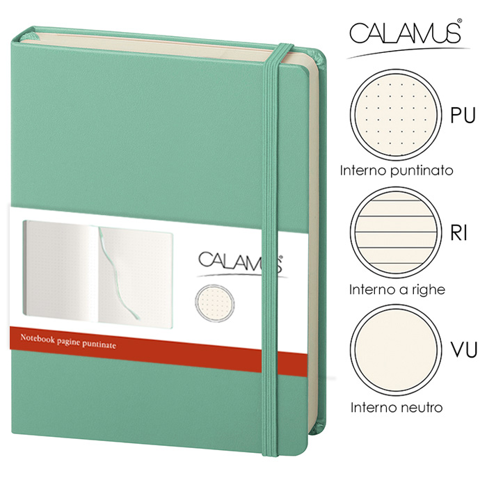 NOTES MAXI CALAMUS PU Acqua Marina - immagine 5