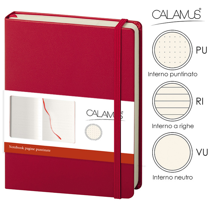 NOTES MAXI CALAMUS RI Rosso - immagine 6