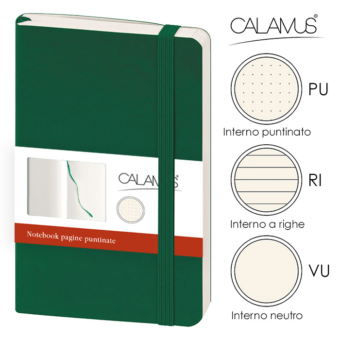 NOTES TASCABILE CALAMUS VU Verde - immagine 10