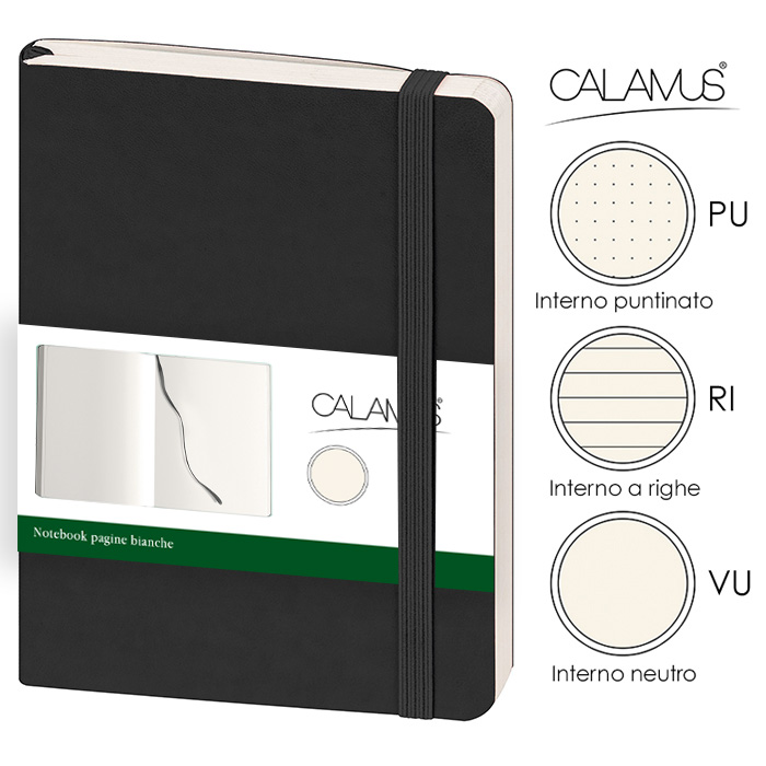 NOTES MAXI CALAMUS PU Nero - immagine 7