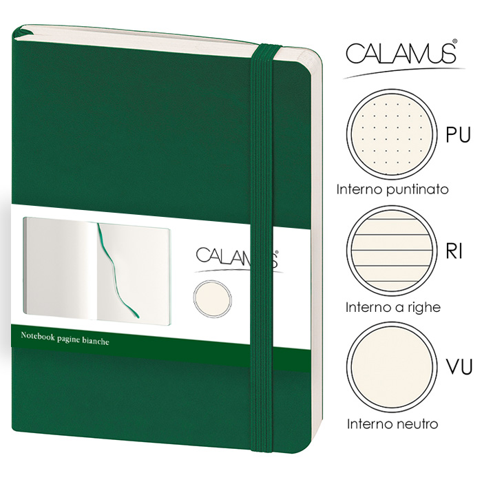 NOTES MAXI CALAMUS PU Verde - immagine 13