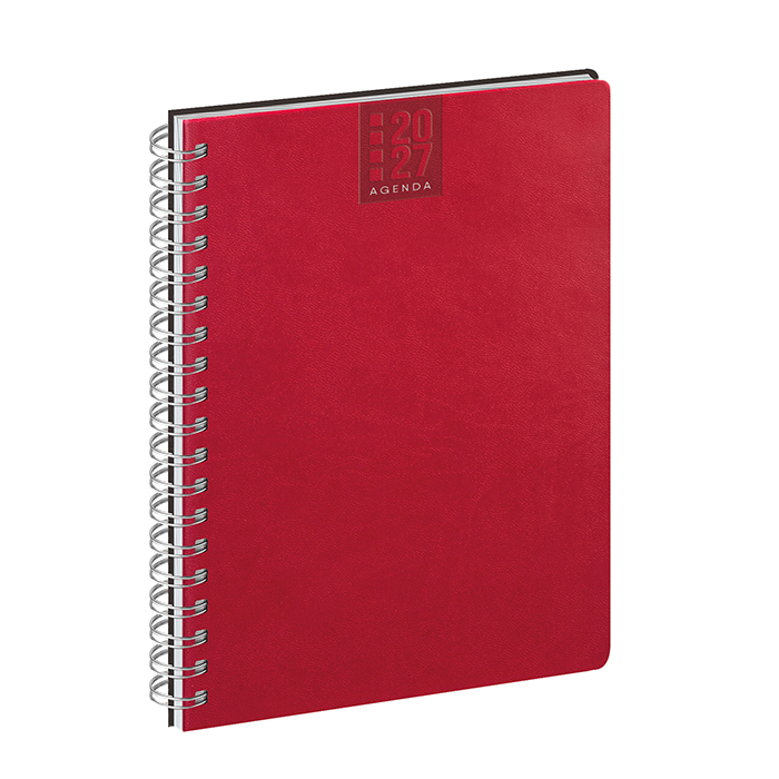 SPIRAL PRINTFLEX SETTIMANALE Rosso