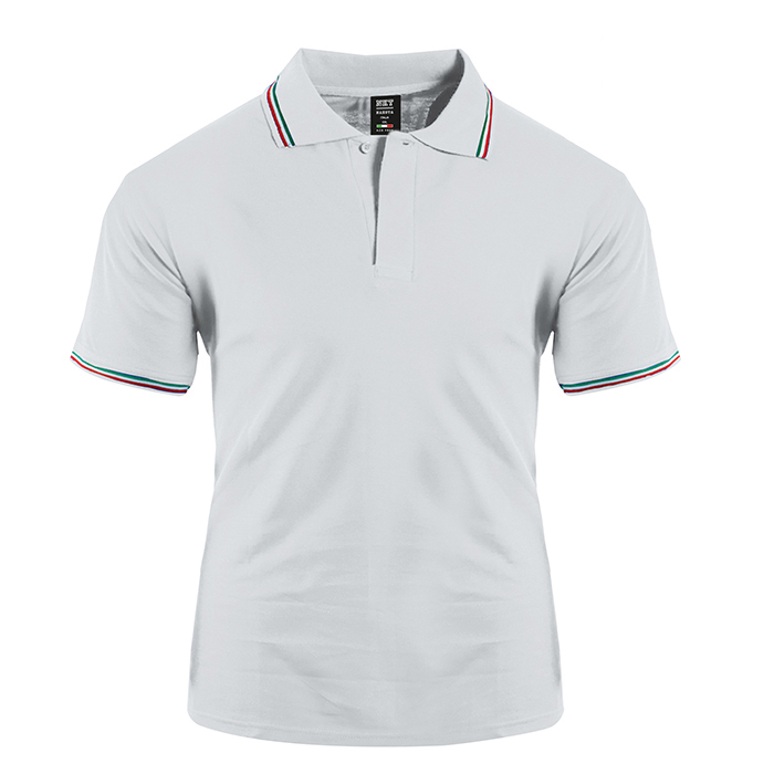 POLO ITALIA M Bianco - immagine 2