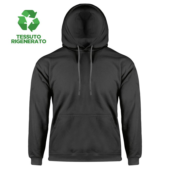 ECO HOODIE L Nero - immagine 2