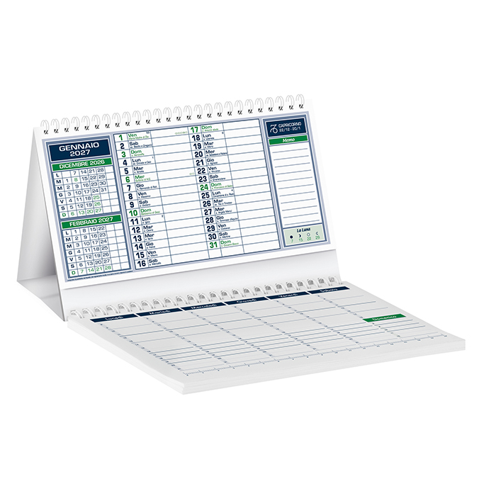 MEMO CALENDAR Verde - immagine 6