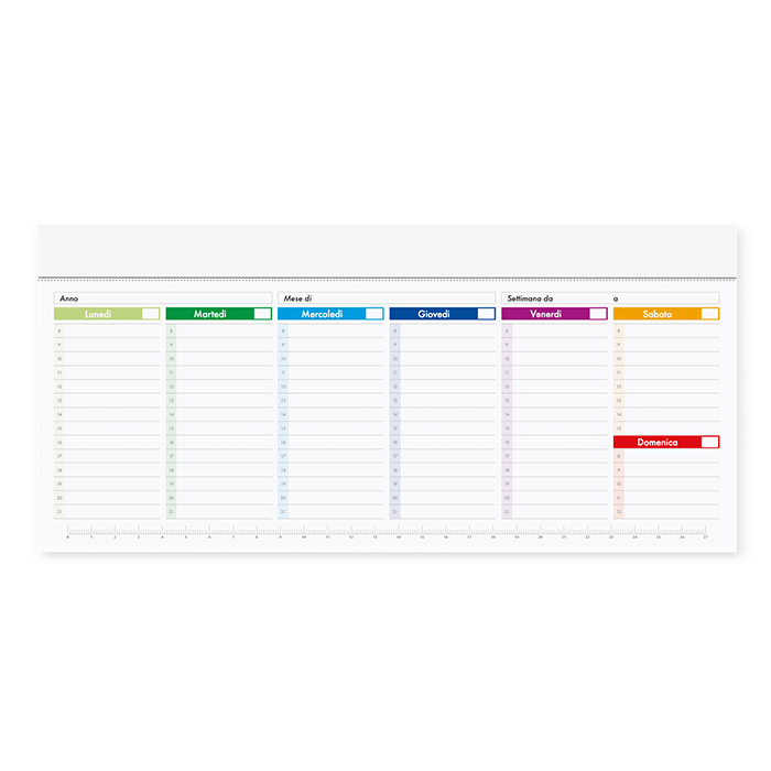 SLIM PLANNING MULTICOLOR Neutro