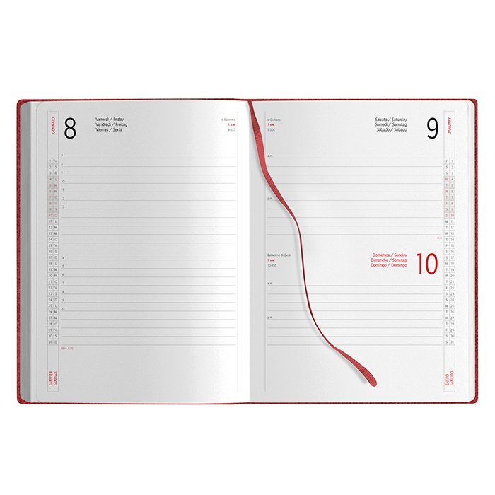 AGENDA GIORNALIERA Blu scuro