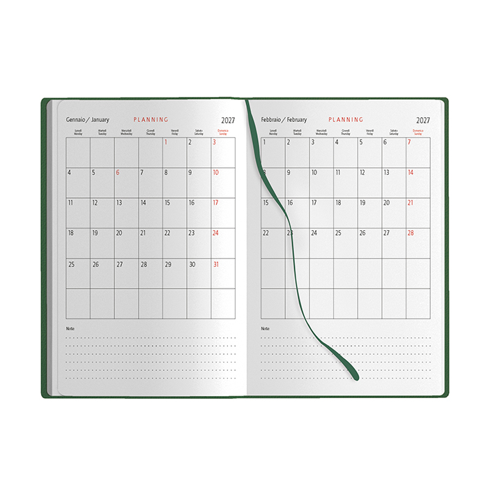 AGENDA GIORNALIERA Arancio