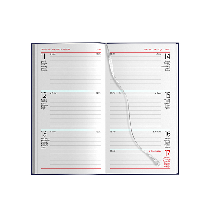 AGENDA SETTIMANALE  Arancio