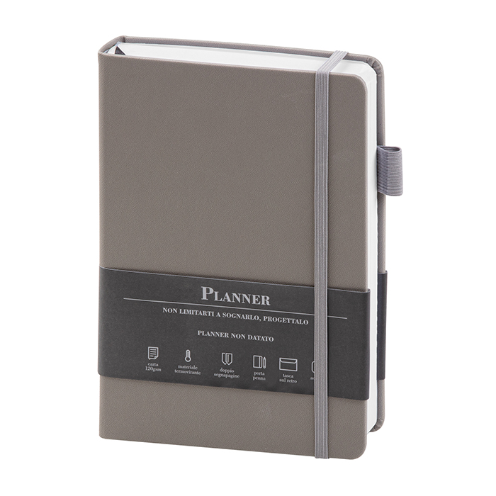 PLANNER NON DATATO Grigio - immagine 8
