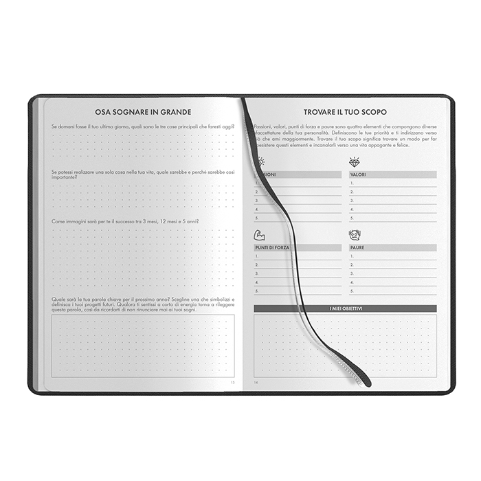 PLANNER NON DATATO Grigio - immagine 7
