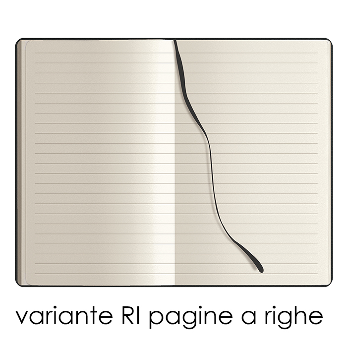 PARURE CALAMUS NOTES PU Nero - immagine 3