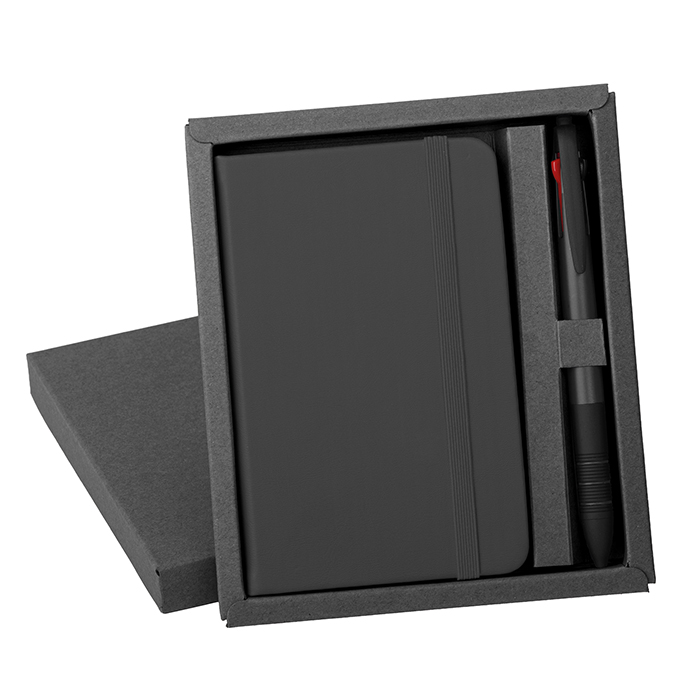 PARURE NOTES PU Nero - immagine 3
