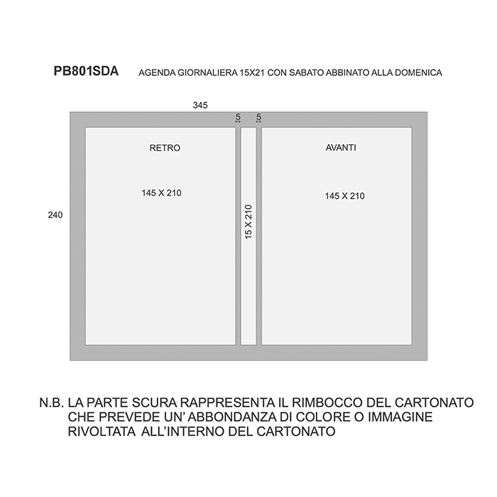 AGENDA PERSONALIZZABILE Neutro - immagine 5