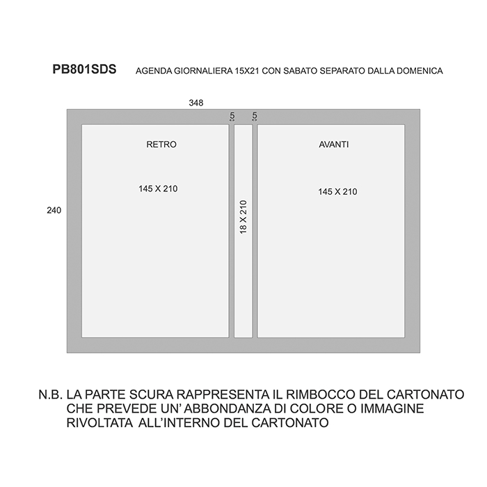 AGENDA PERSONALIZZABILE Neutro - immagine 3