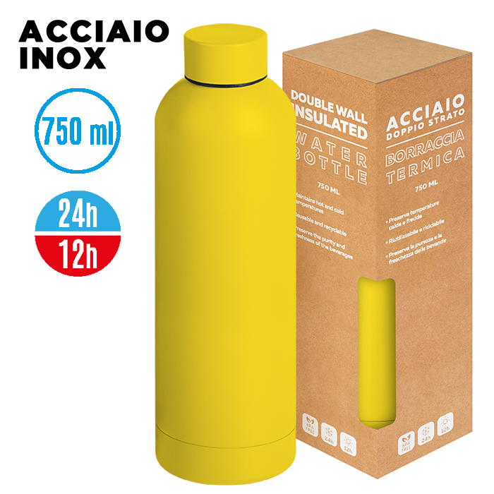 MATTE BOTTLE 750  Giallo