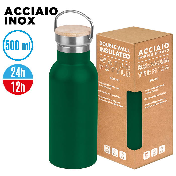 OUTDOOR BOTTLE 500 Verde Scuro