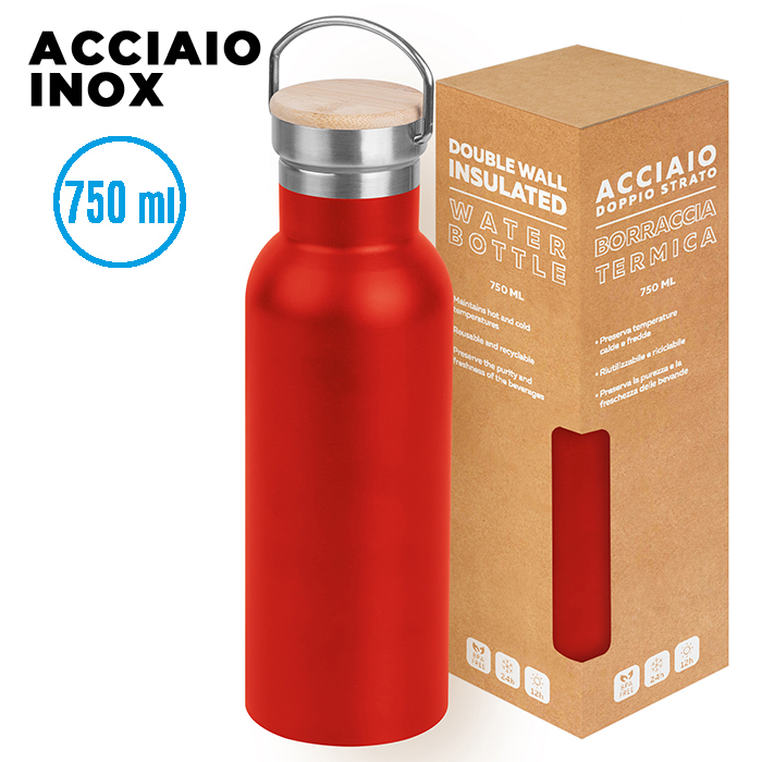 OUTDOOR BOTTLE 750 Rosso