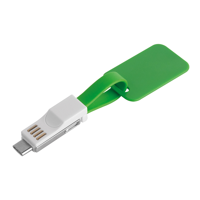 CABLE TAG  Verde Lime